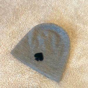 Grey Kate Spade Beanie